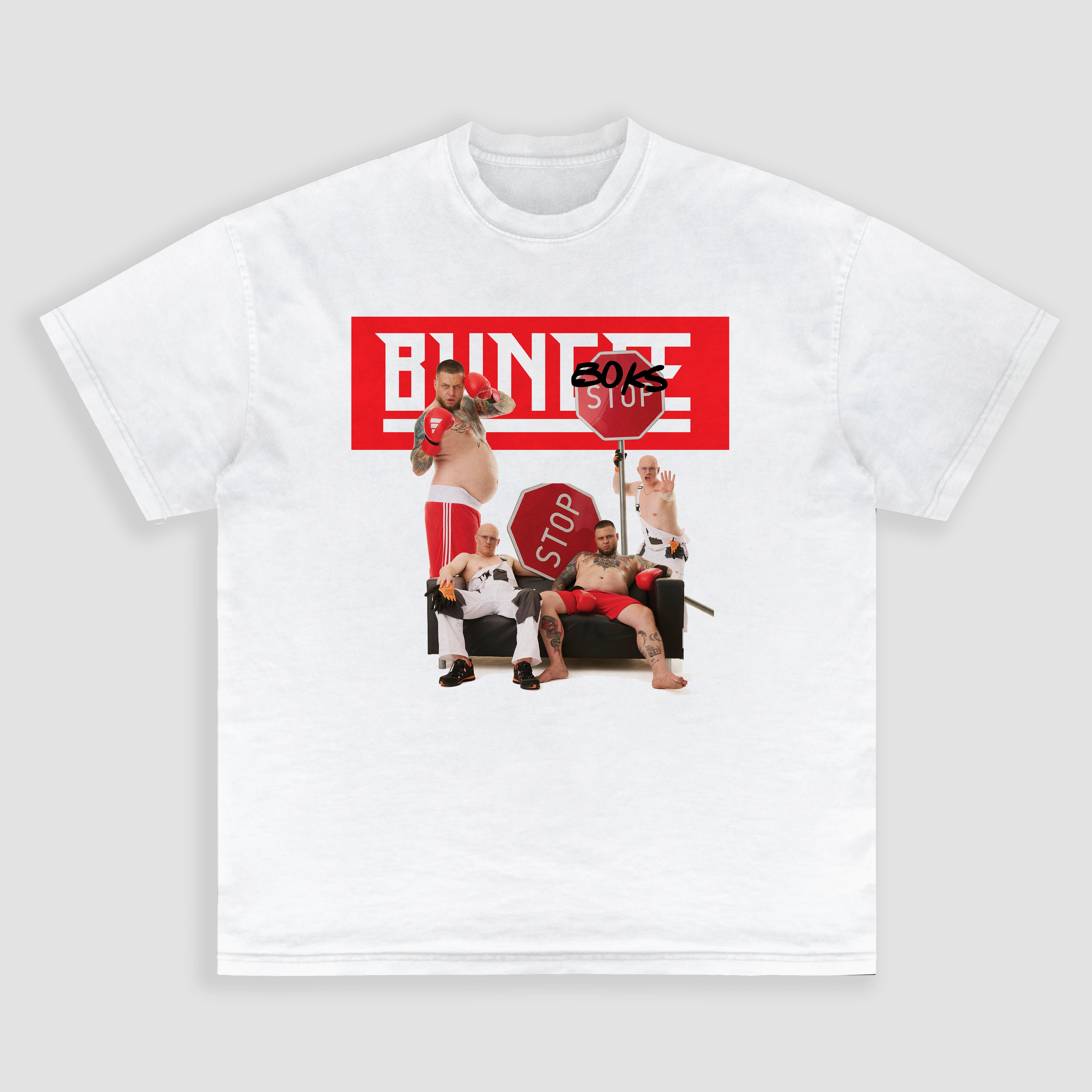 BUNGEE (WHITE T-SHIRT)