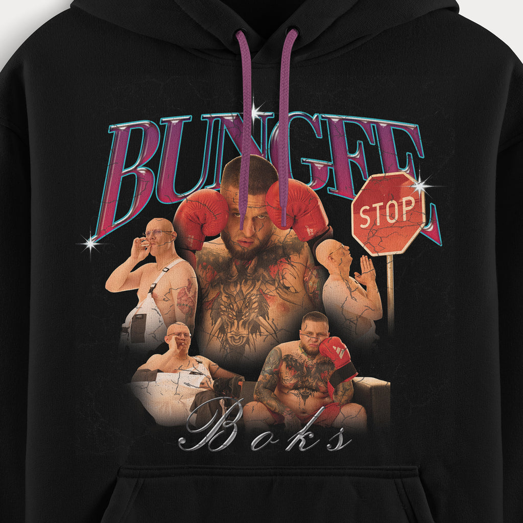 BUNGEE (BLACK HOODIE)